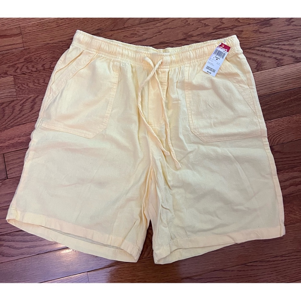 Kmart Drawstring Linen-Blend Shorts – Women’s M (NWT)